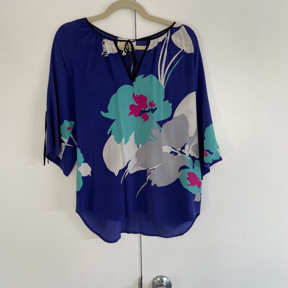 Yumi Kim Silk Floral Blouse
